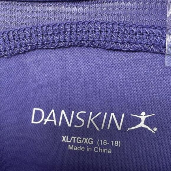 Danskin blue relay performance short sleeve Tee size XL youth 16-18 y/o NWT - Picture 3 of 3